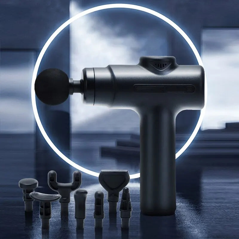 MuscleGun™ Powerful 8-Head Massage Gun – Deep Tissue Relief for Full-Body Muscle Recovery